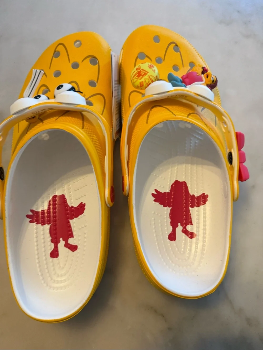CROCS bright yellow